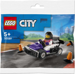 LEGO CITY WYŚCIGOWY GOKART SAMOCHÓD WYŚCIGÓWKA 30589 SASZETKA