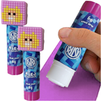 KLEJ W SZTYFCIE ASTRA SZKOLNY 8G WYDAJNY MOCNY Z FIGURKĄ PIXEL ONE - 2 szt.