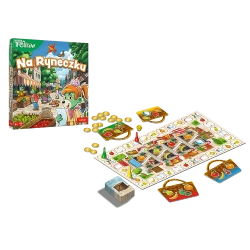 GRA PLANSZOWA RODZINNA NA RYNECZKU ZAKUPY RODZINA TREFLIKÓW TREFL 02816