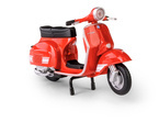SKUTER VESPA 1976 200 RALLY CZERWONY MODEL METALOWY POJAZD 1:18