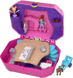 POLLY POCKET TEATRZYK POZYTYWKA + LALECZKA MATTEL
