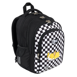 PLECAK SZKOLNY PIÓRNIK WOREK ST.RIGHT 3w1 BP-58 SZACHOWNICA PIESEK CORGI