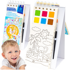 ZESTAW DO MALOWANIA KOLOROWANKA ASTRA Z FARBKAMI I PĘDZELKIEM ZWIERZĘTA