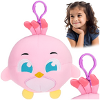 ANGRY BIRDS SQUASHY PODGIES BRELOK PLUSZOWY 12 cm RÓŻOWY PTAK STELLA