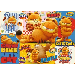 PUZZLE 1000 GARFIELD PRZYGODY GARFIELDA KOT PIES ODIE UKŁADANKA TREFL 10935