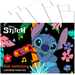 BLOK TECHNICZNY BIAŁY STITCH A4 10 KARTEK 190g DISNEY SZKOLNY ST.MAJEWSKI