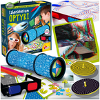 LABORATORIUM OPTYKI MAŁY GENIUSZ ZESTAW EDUKACYJNY EKSPERYMENTY LISCIANI