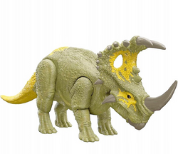JURASSIC WORLD DINOZAUR SINOCERATOPS FIGURKA Z DŹWIĘKIEM MATTEL RUCHOMA RYK