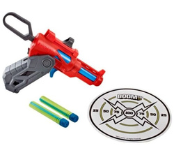 PISTOLET NA RZUTKI CLIPFIRE BOOMCO Z TARCZĄ MATTEL