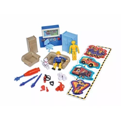 STRAŻAK SAM REMIZA STRAŻACKA XXL STRAŻ POŻARNA ŚWIATŁO DŹWIĘK FIGURKI SIMBA