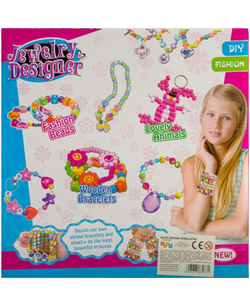 DREWNIANE KORALIKI ZESTAW DO ROBIENIA BRANSOLETEK