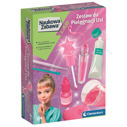 ZESTAW KOSMETYCZNY DO PIELĘGNACJI UST BŁYSZCZYK BALSAM DIY CLEMENTONI