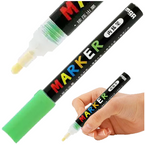 MARKER AKRYLOWY ARTYSTYCZNY DEKOARYCJNY OZDOBNY 1-2mm ZIELONY NEON