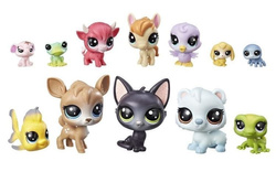 LITTLEST PET SHOP ZWIERZAKI 12 FIGUREK HASBRO LPS
