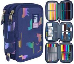 PIÓRNIK Z WYPOSAŻENIEM KOTKI HOLO CATS - ST.RIGHT