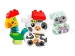 LEGO DUPLO POCIĄG ZE ZWIERZĄTKAMI KONIK OWIECZKA KRÓWKA DUŻE KLOCKI 10412