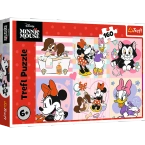 PUZZLE 160 MYSZKA MINNIE KOLOROWY DZIEŃ MINNIE DISNEY UKŁADANKA TREFL 15426