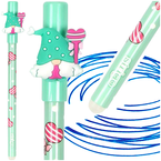 DŁUGOPIS WYMAZYWALNY ŚCIERALNY SKRZATY NIEBIESKI WKŁAD 0,5mm STRIGO