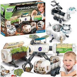 NAUKOWA ZABAWA EKSPLORACJA MARSA BAZA KOSMICZNA DOŚWIADCZENIA CLEMENTONI