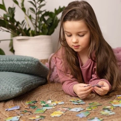 PUZZLE 30 ELEMENTÓW DISNEY KOLOROWA MYSZKA MINNIE DAISY 18302 TREFL