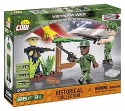 KLOCKI COBI FIGURKI ŻOŁNIERZE VIETNAM WAR 2038