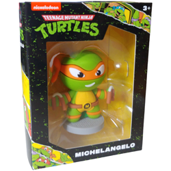 TURTLES WOJOWNICZE ŻÓŁWIE NINJA FIGURKA NA PODSTAWCE MICHELANGELO