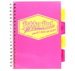 KOŁOZESZYT KOŁONOTATNIK B5 PUKKA PAD NEON 