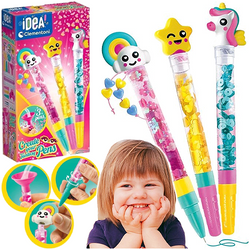 FABRYKA DŁUGOPISÓW FANTAZYJNYCH ZESTAW KREATYWNY DIY AKCESORIA CLEMENTONI