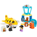LEGO DUPLO PIERWSZY RAZ NA LOTNISKU SAMOLOT PILOT MIŚ DUŻE KLOCKI 10443