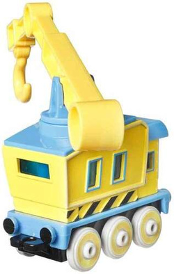 TOMEK I PRZYJACIELE METALOWA LOKOMOTYWA DŹWIG CARLY THE CRANE FISHER-PRICE