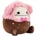SQUISHMALLOWS PLUSZAK MASKOTKA CZEKOLADOWA WIELKA STOPA YETI BRINA 40 cm