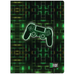 TECZKA Z GUMKĄ A4 ST.RIGHT MAJEWSKI NEON PAD DLA GRACZA GAMER 300g/m2