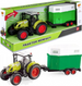 TRAKTOR Z PRZYCZEPĄ KONNĄ INTERAKTYWNY SMILY PLAY