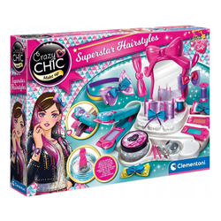 SALON FRYZJERSKI STYLIZACJA WŁOSÓW TOALETKA LUSTRO PROSTOWNICA CLEMENTONI