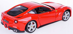 SAMOCHÓD BBURAGO 1/24 - FERRARI F12 BERLINETTA CZERWONY