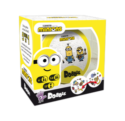 DOBBLE MINIONKI GRA KARCIANA TOWARZYSKA IMPREZOWA RODZINNA 55 KART DE