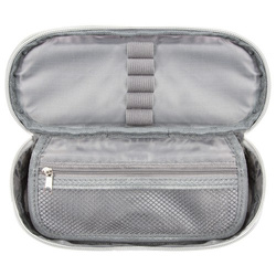 PIÓRNIK SZKOLNY SASZETKA USZTYWNIONA DERFORM BACKUP PASTELOWE REFLEKSY 3D