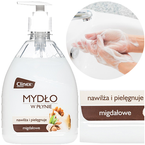 CLINEX MYDŁO W PŁYNIE LIQUID SOAP NAWILŻA 500ml ZAPACH MIGDAŁOWY