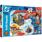 PUZZLE 300 ELEMENTÓW NIEZNISZCZALNY SUPERMAN DC UKŁADANKA 23032 TREFL