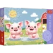 PUZZLE 30 ELEMENTÓW WESOŁE ŻYCIE NA WSI ŚWINKI UKŁADANKA TREFL 18334