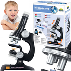 MIKROSKOP EDUKACYJNY DLA DZIECI NAUKOWY POWIĘKSZENIE 100x 200x 450x