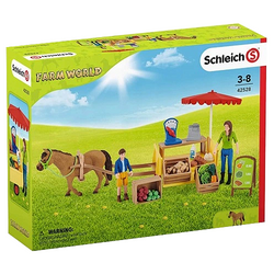 SCHLEICH FARM WORLD MOBILNY RYNECZEK STRAGAN FIGURKI AKCESORIA 42528
