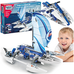 KLOCKI KONSTRUKCYJNE MECHANICS SKUTER WODNY TRIMARAN LABORATORIUM MECHANIKI