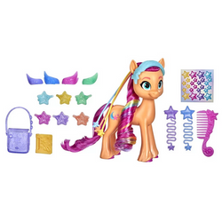 MY LITTLE PONY KUCYK MODNA TĘCZOWA SUNNY STARSCOUT