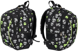 3w1 PLECAK BP-26 STRIGHT ALIENS ODBLASKOWI KOSMICI