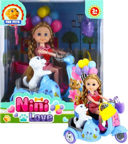 LALKA FIGURKA NINI LOVE SKUTER MEGA CREATIVE