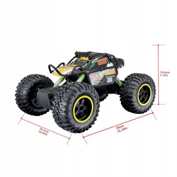 SAMOCHÓD ZDALNIE STEROWANY TERENOWY DUŻY ROCK CRAWLER PILOT USB RC AUTO