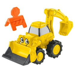 BOB BUDOWNICZY MAŁY POJAZD KOPARKA SCOOP - FISHER