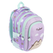 PLECAK SZKOLNY PUSHEEN PIÓRNIK SASZETKA 2w1 BPL58 MAJEWSKI FIOLETOWY KOTEK
