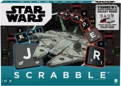 SCRABBLE STAR WARS GWIEZDNE WOJNY GRA SŁOWNA PLANSZOWA POLSKA WERSJA MATTEL